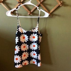 Topshop Daisy Silk Blouse